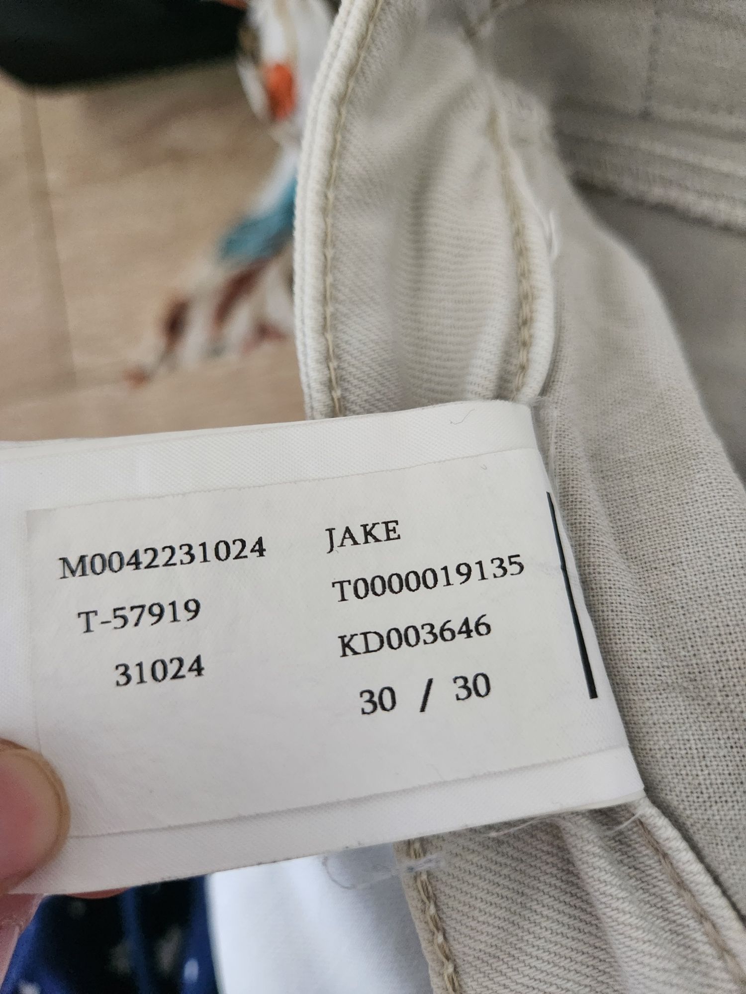 Beyaz Jeans Pantolon — görsel 3/3