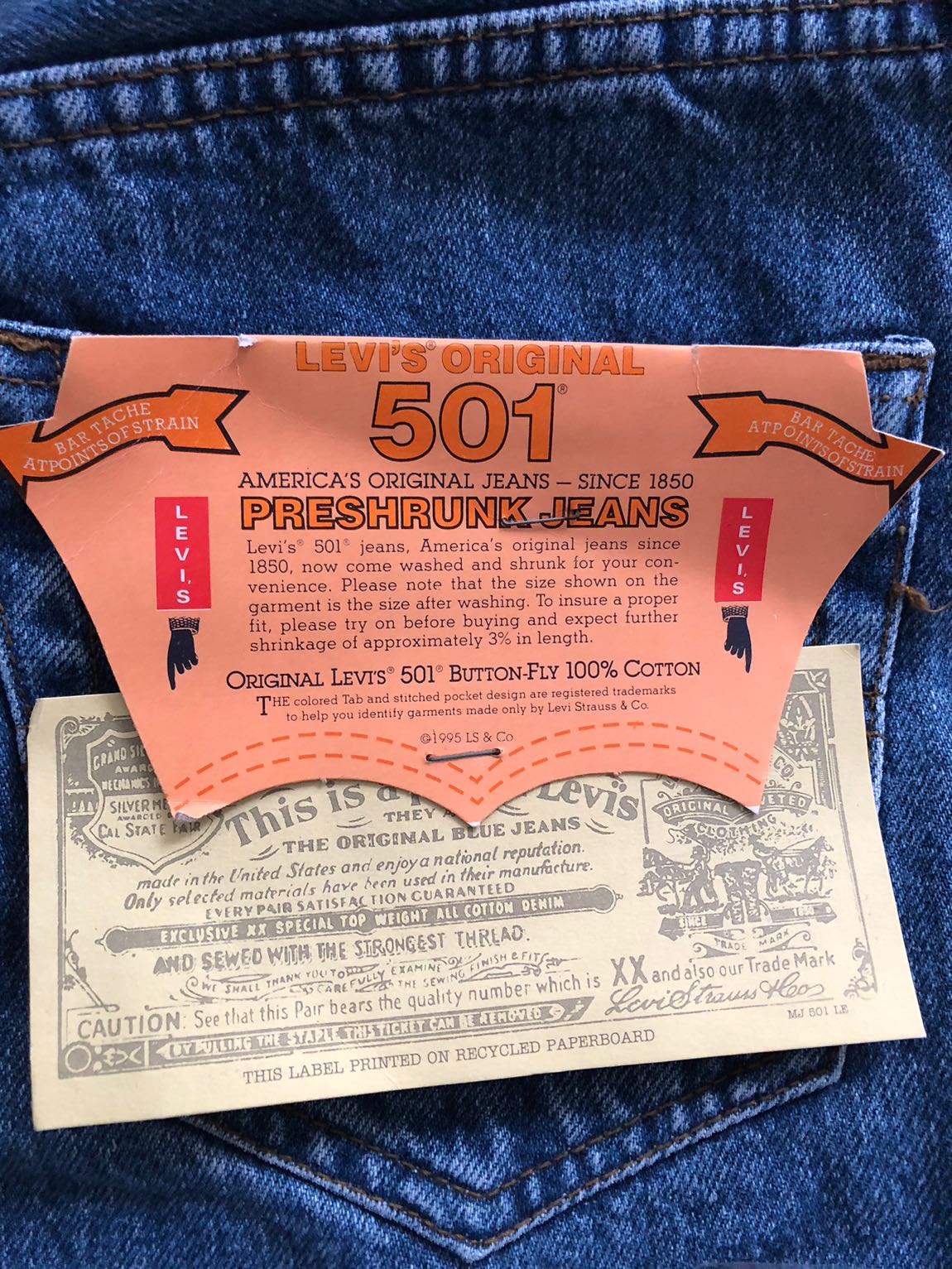 🇺🇸 90's levis deadstock — görsel 2/14