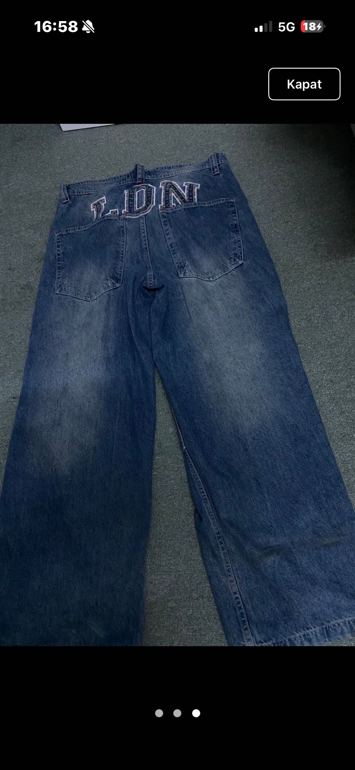Jaded London Jean — görsel 5/5