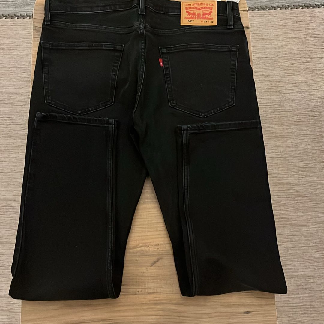 Levis 502 33/32 Siyah Kot Pantolon — görsel 2/6
