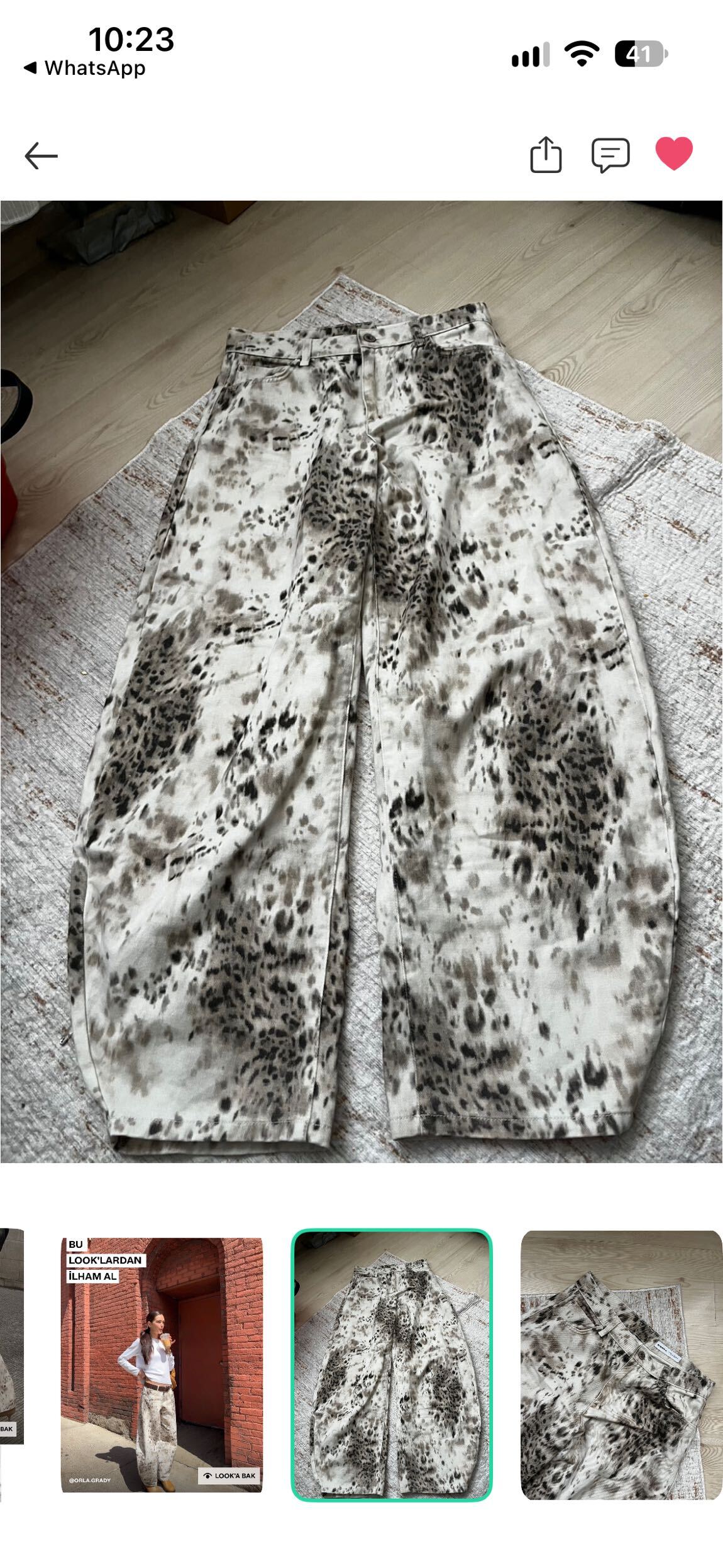 BERSHKA PANTOLON — görsel 3/3