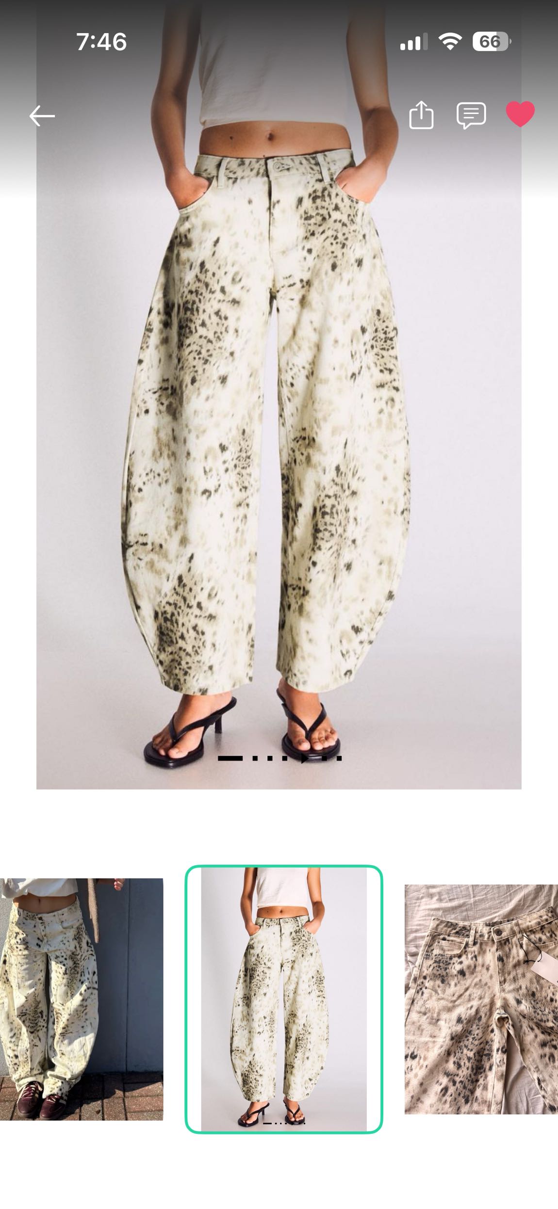 BERSHKA PANTOLON — görsel 2/3
