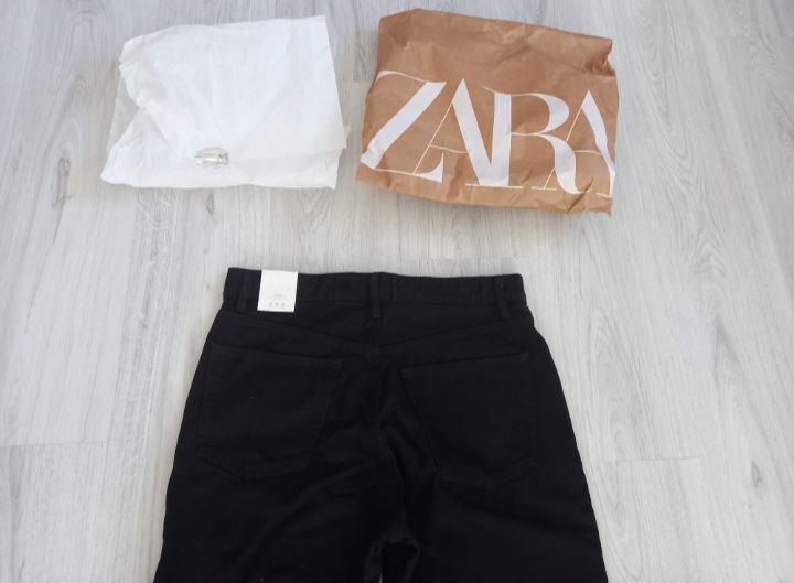 Zara Siyah Jean Pantolon — görsel 3/4