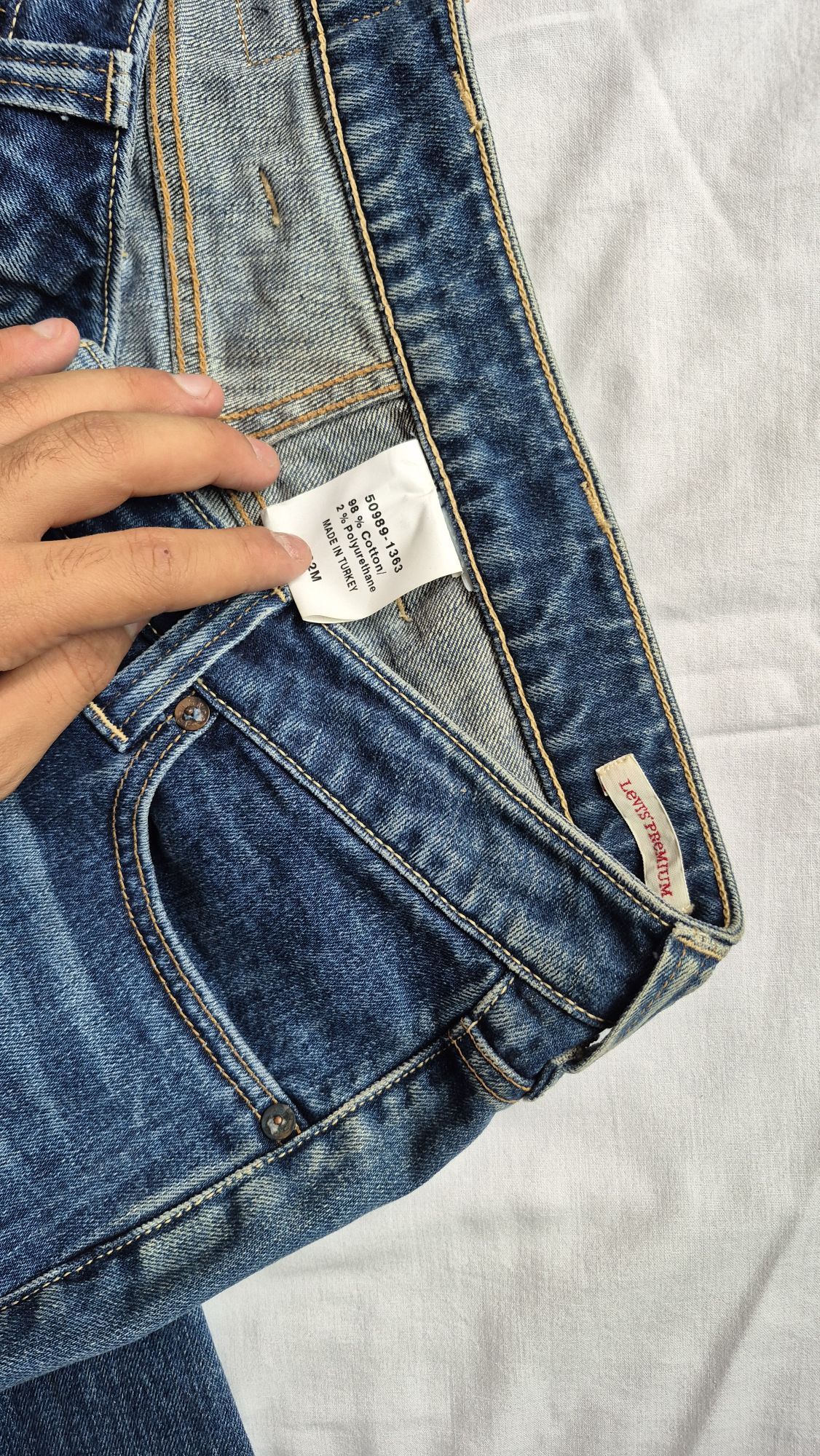levis dusuk bel erkek bootcut jean — görsel 3/3