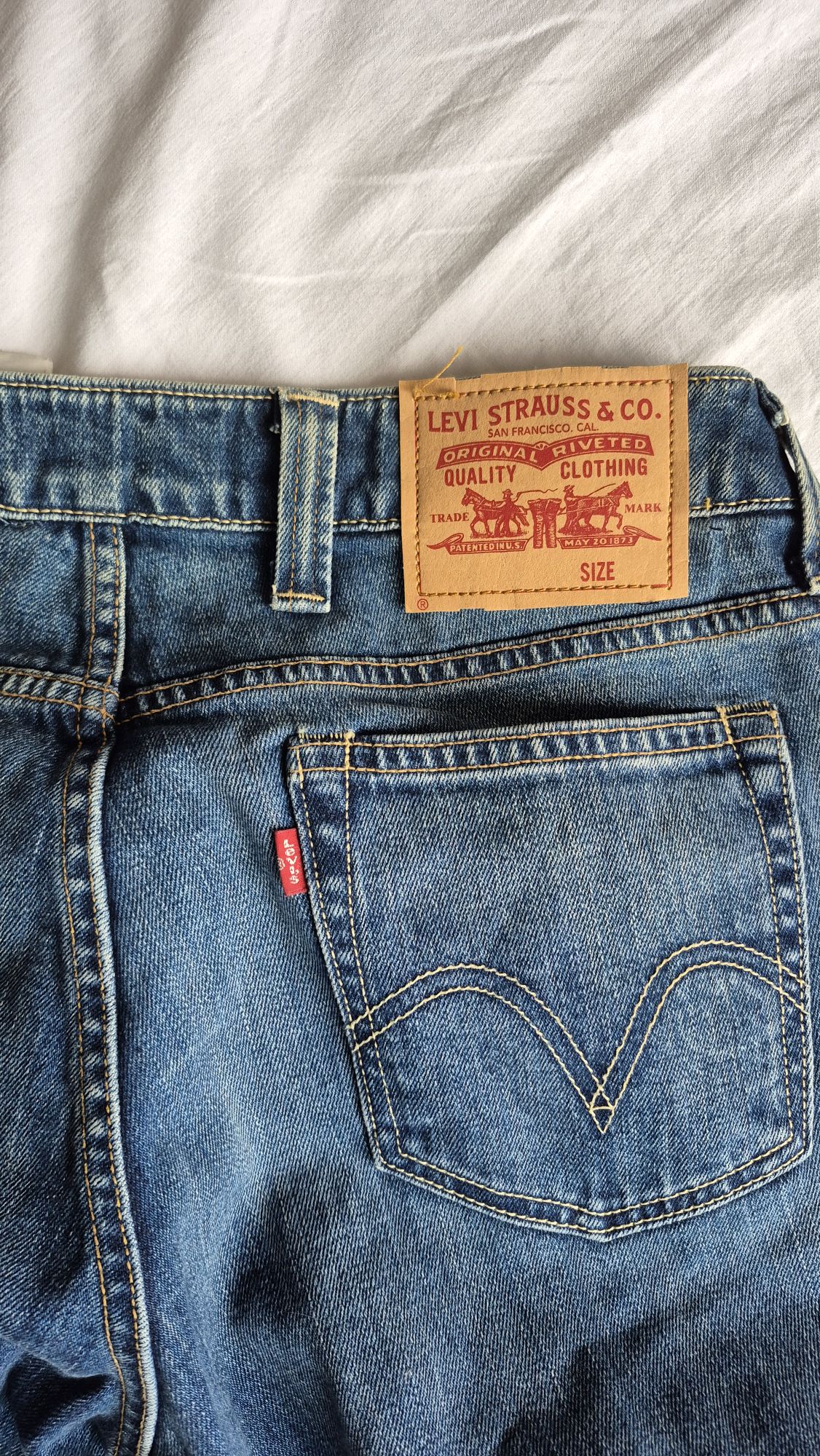 levis dusuk bel erkek bootcut jean — görsel 2/3