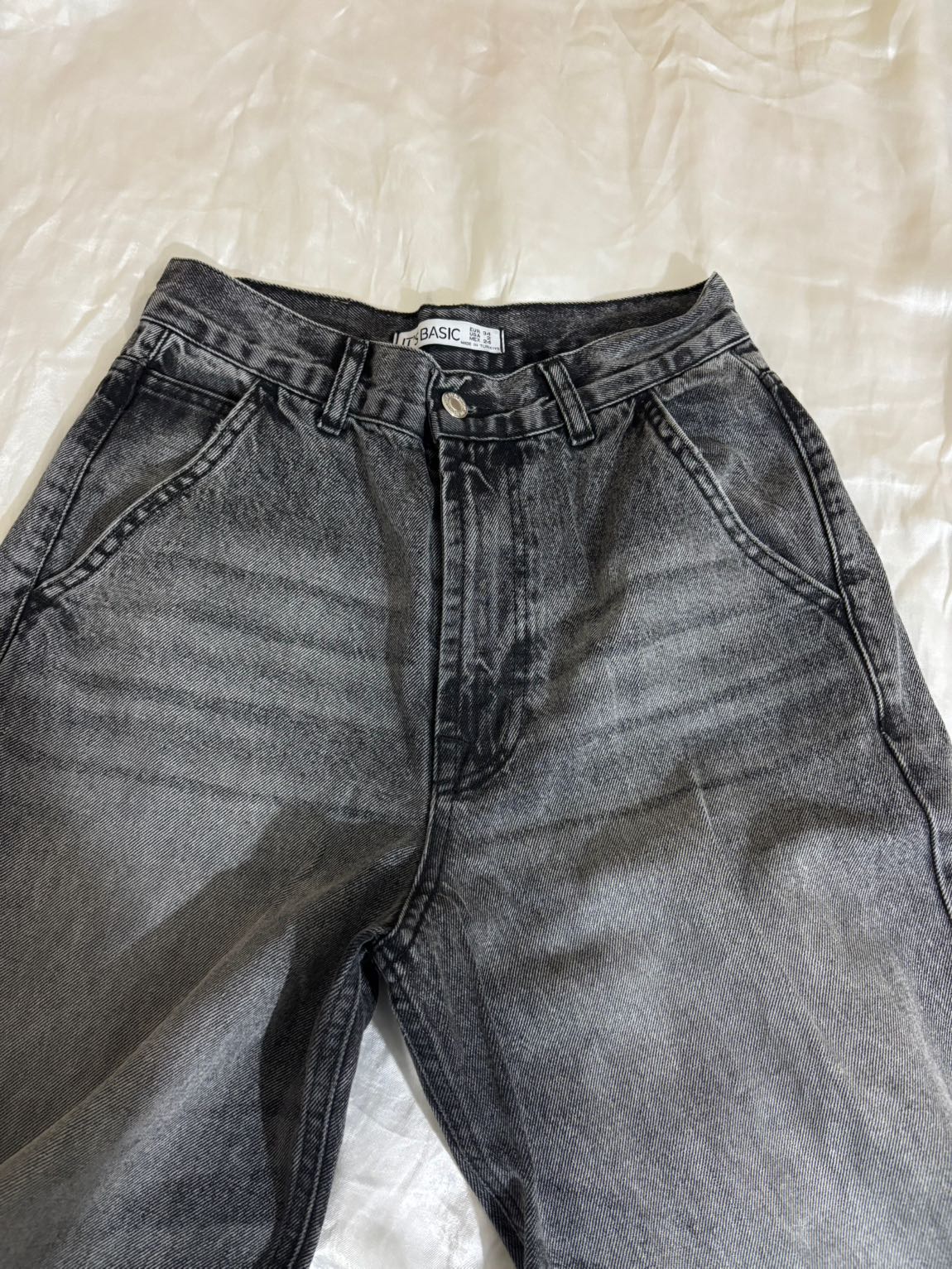 Gri Jeans Pantolon — görsel 2/3