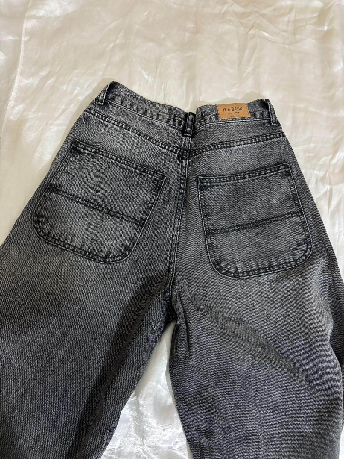 Gri Jeans Pantolon — görsel 3/3