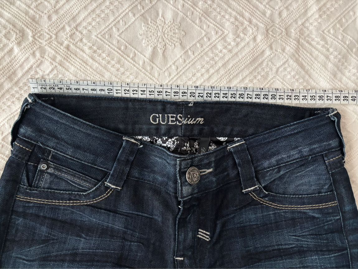 Guess Premium taşlı düşük bel pantolon — görsel 8/11