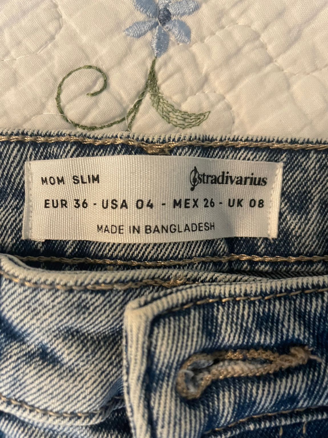 Stradivarius Mom Fit Jean — görsel 3/4