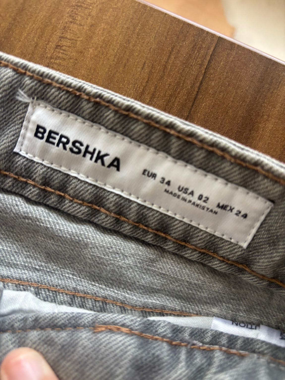 Bershka gri baggy Pantolon — görsel 6/6
