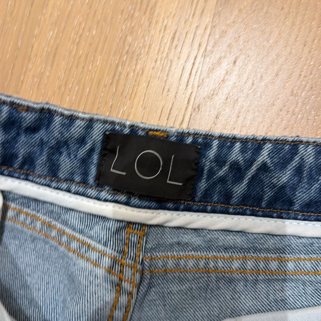 Lol Yüksek Bel Fermuarlı Jean Pantolon — görsel 3/3