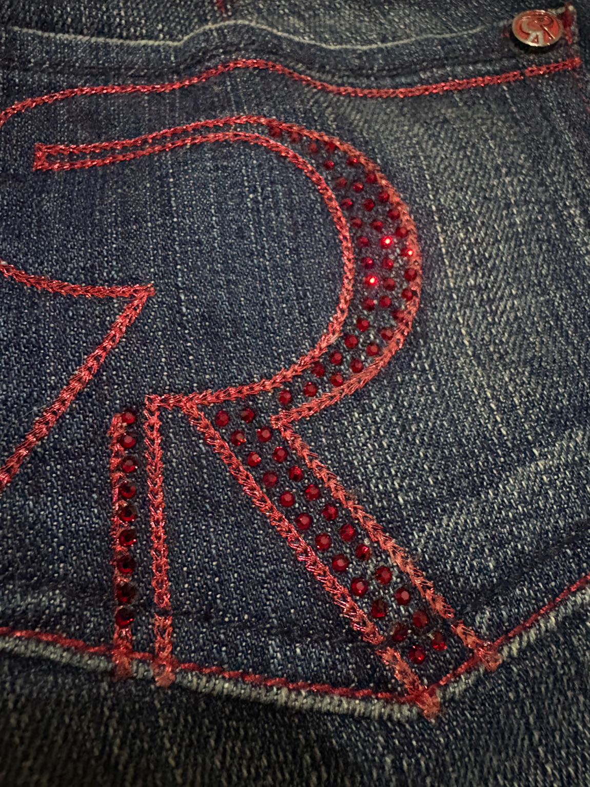 Rock and republic taşlı jean pantolon — görsel 3/5