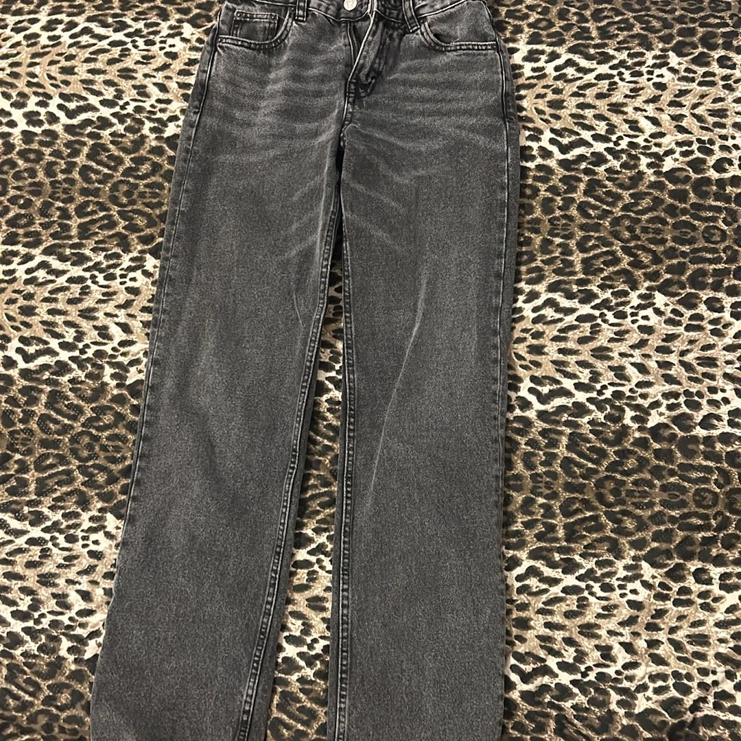 Pull&Bear Gri Mom Jean — görsel 3/4