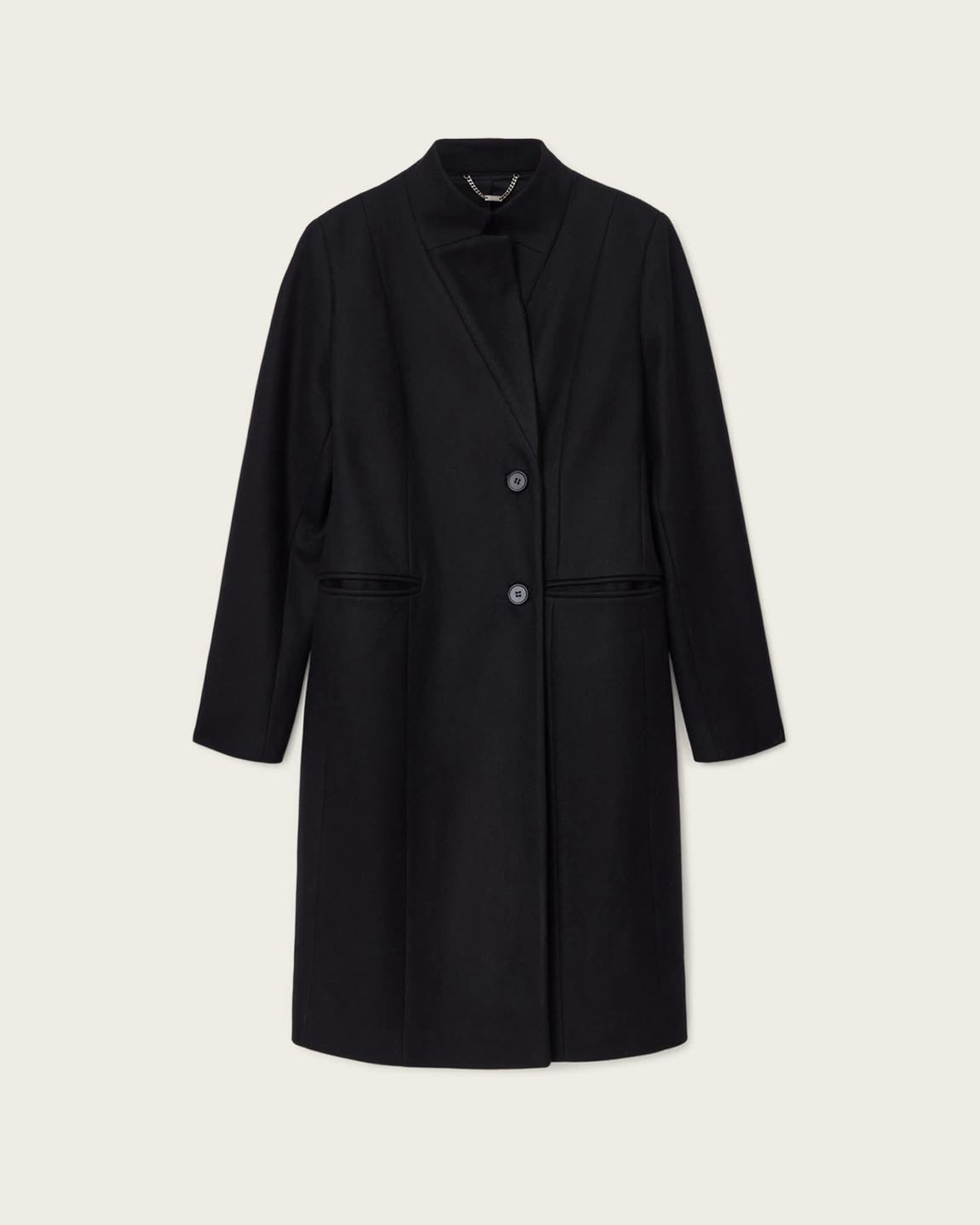 ALLSAINTS SIDNEY KAŞMİR YÜN KABAN 💫 — görsel 2/9