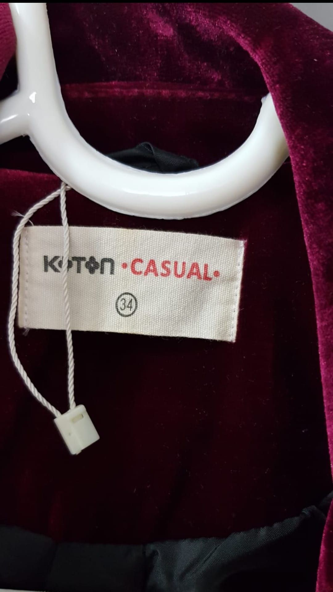 KOTON KADİFE BIKER MONT ✨💖 — görsel 7/7