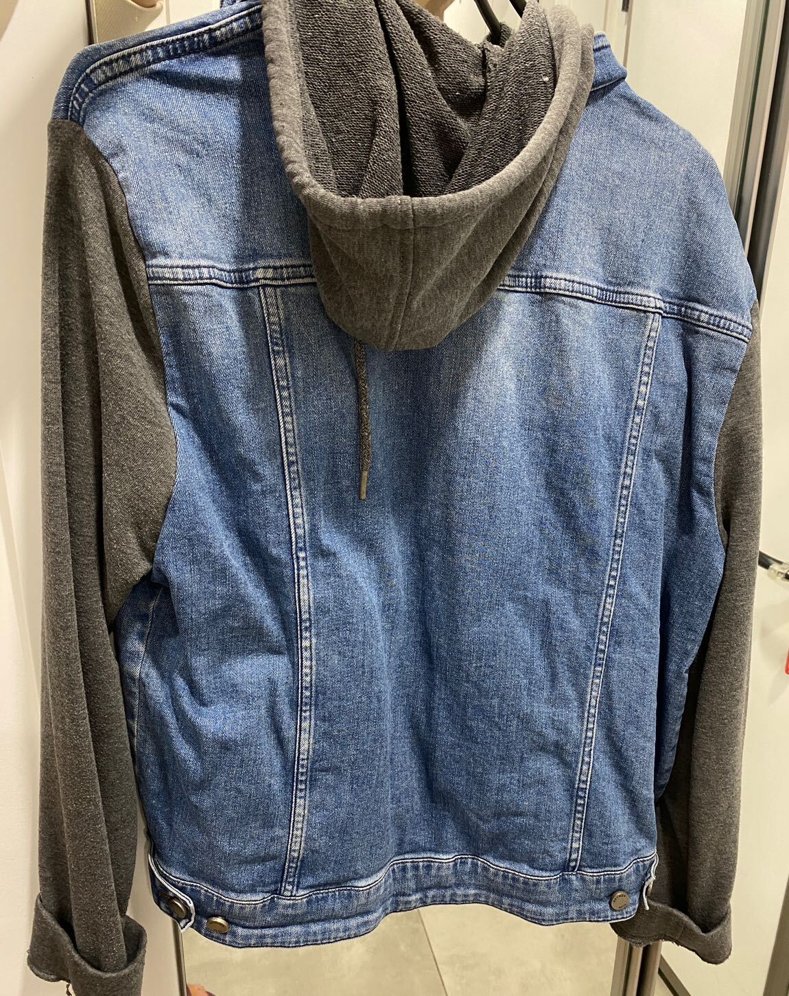 Beymen Kapüşonlu Kot Ceket L-XL uyumlu — görsel 3/6