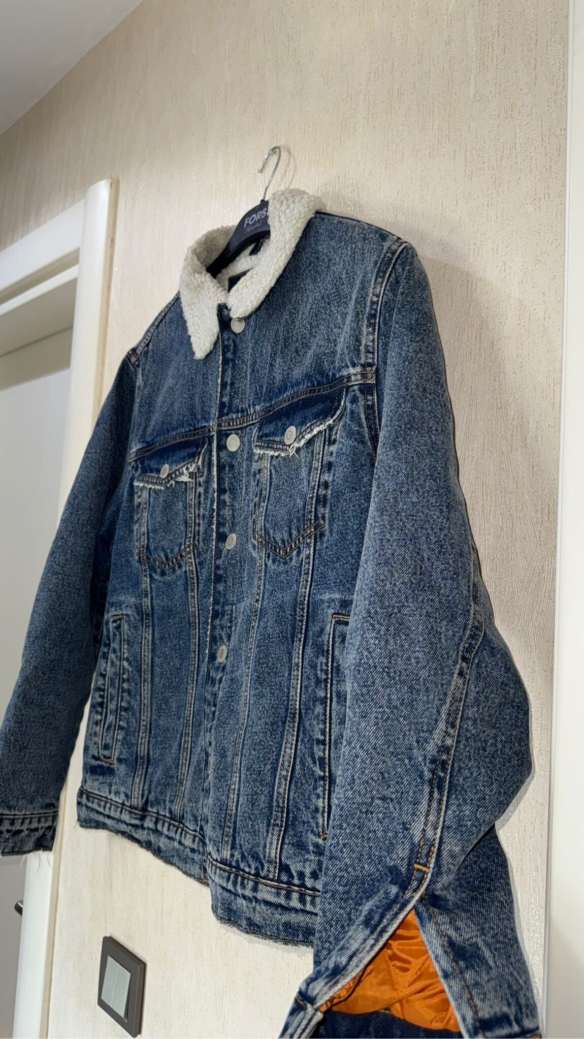Jean Ceket Yünlü PULL BEAR — görsel 2/5