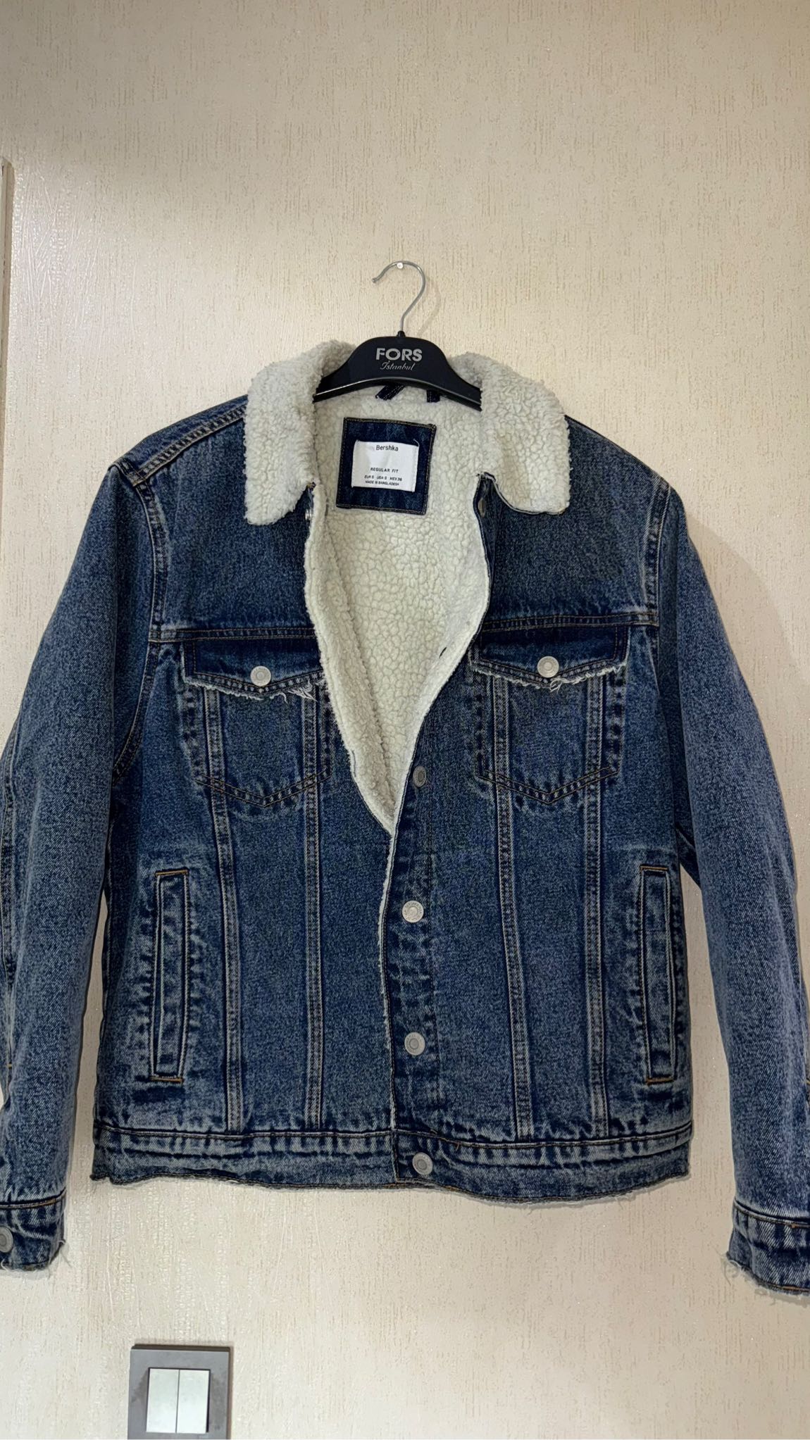 Jean Ceket Yünlü PULL BEAR — görsel 4/5