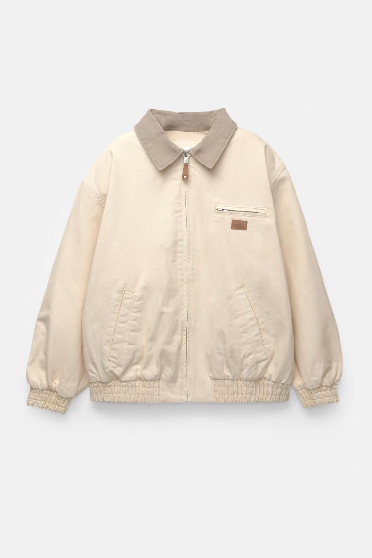 Pull & Bear Bej Ceket — görsel 3/4