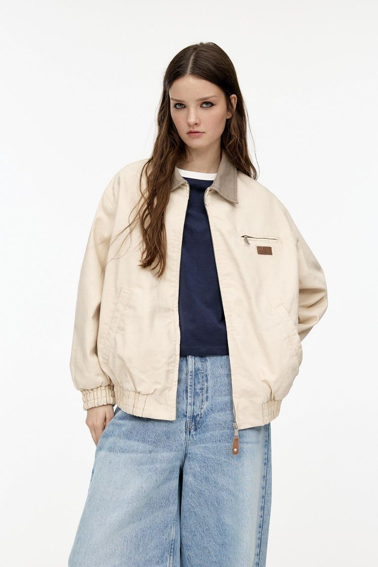 Pull & Bear Bej Ceket — görsel 2/4