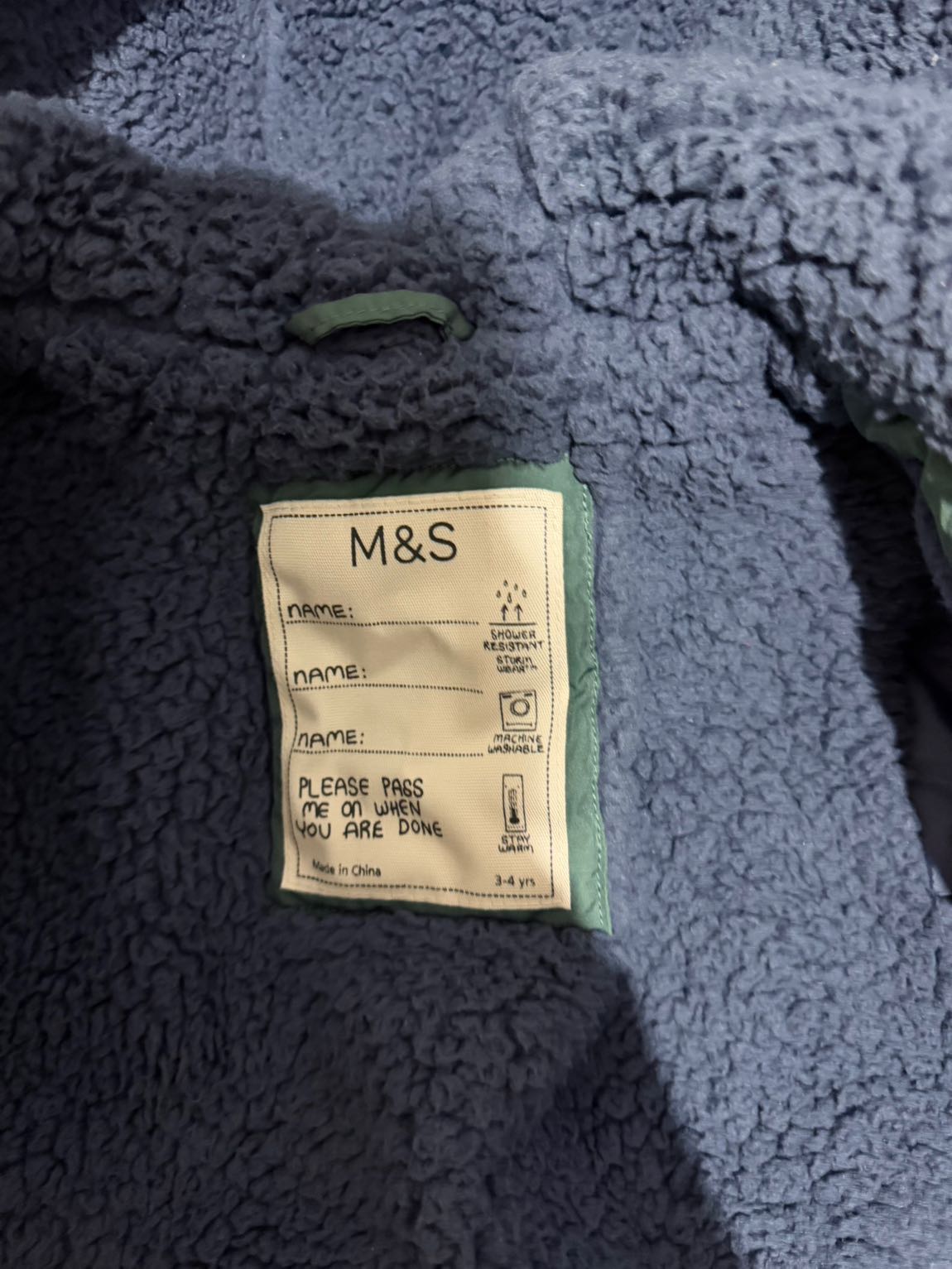 Marks & Spencer Çok Renkli Mont — görsel 5/8