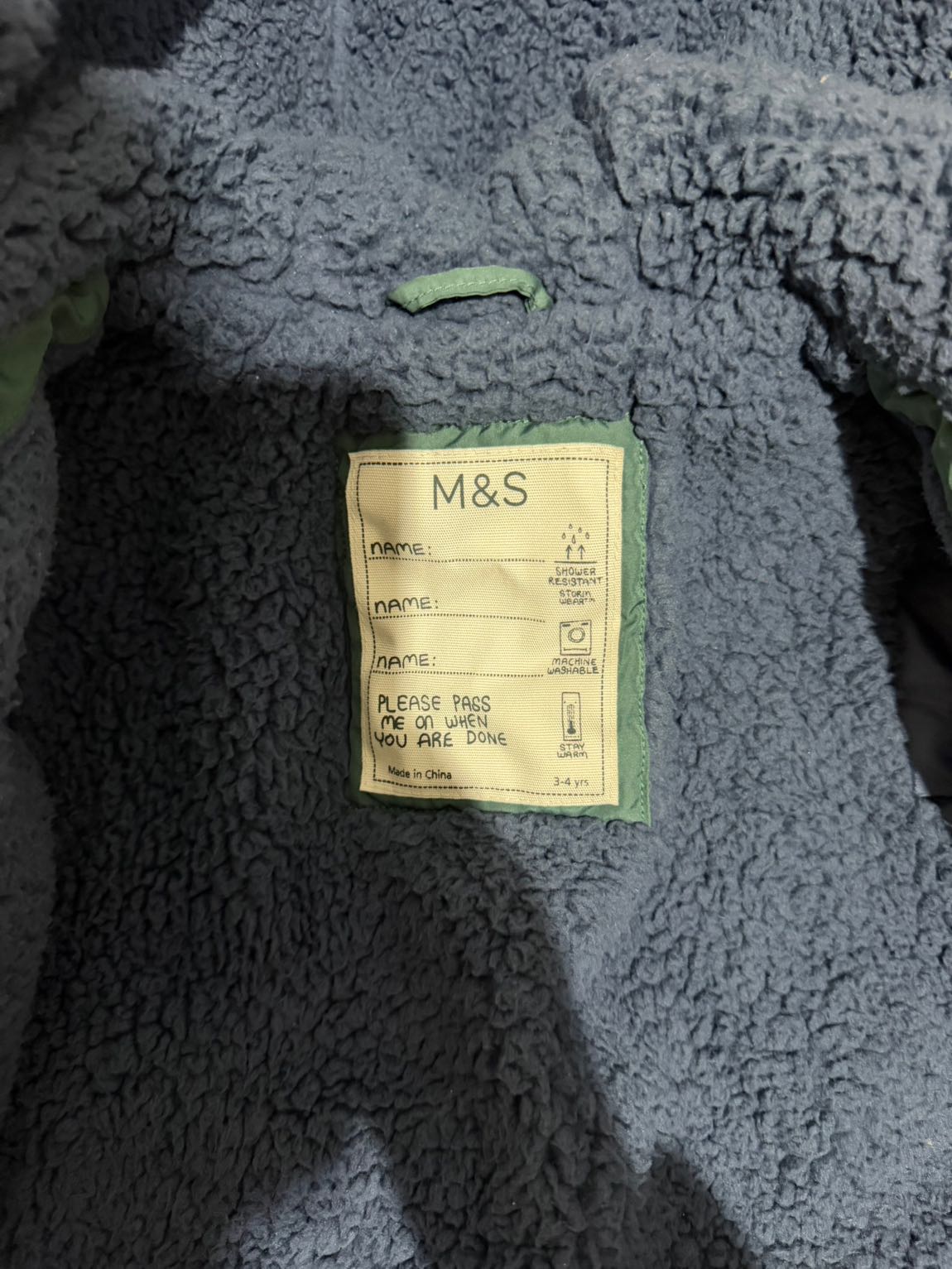 Marks & Spencer Çok Renkli Mont — görsel 8/8