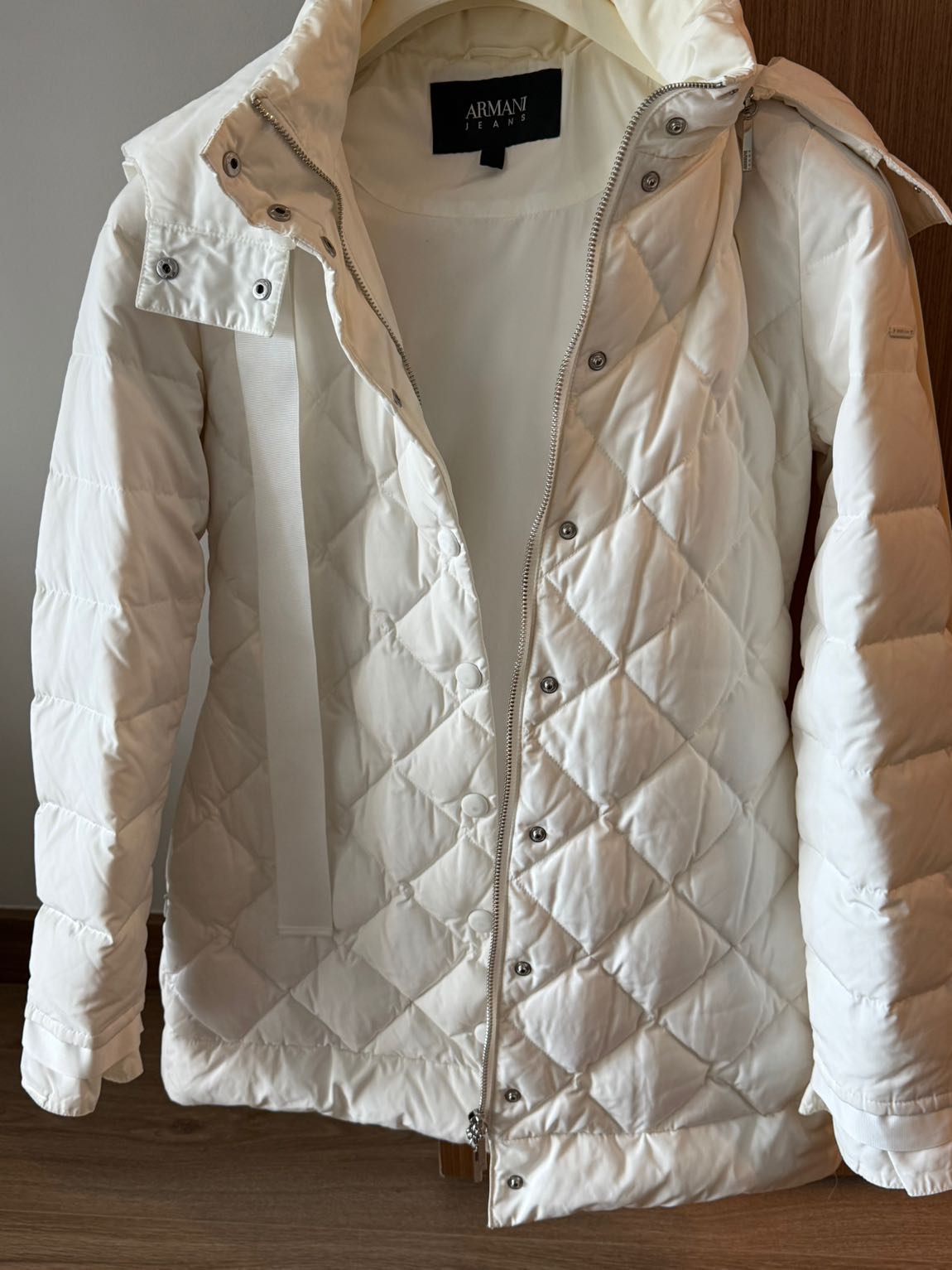 Armani Jeans Beyaz Mont — görsel 6/8