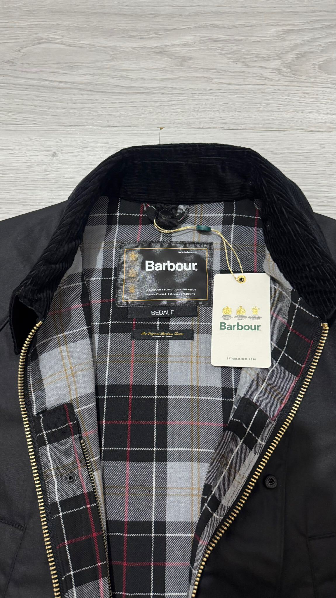 Barbour Bedale Yağlı Ceket — görsel 7/8