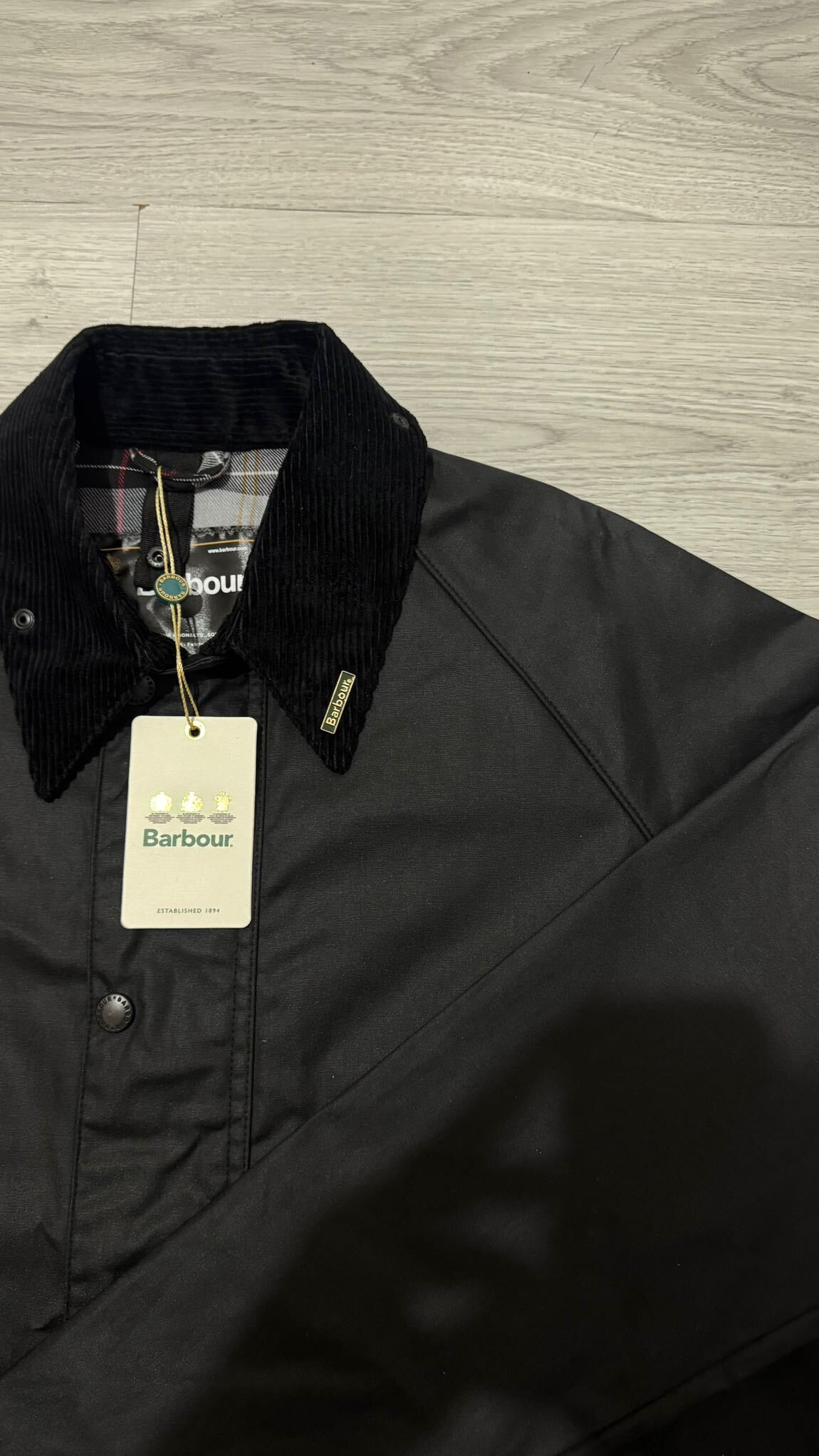 Barbour Bedale Yağlı Ceket — görsel 3/8