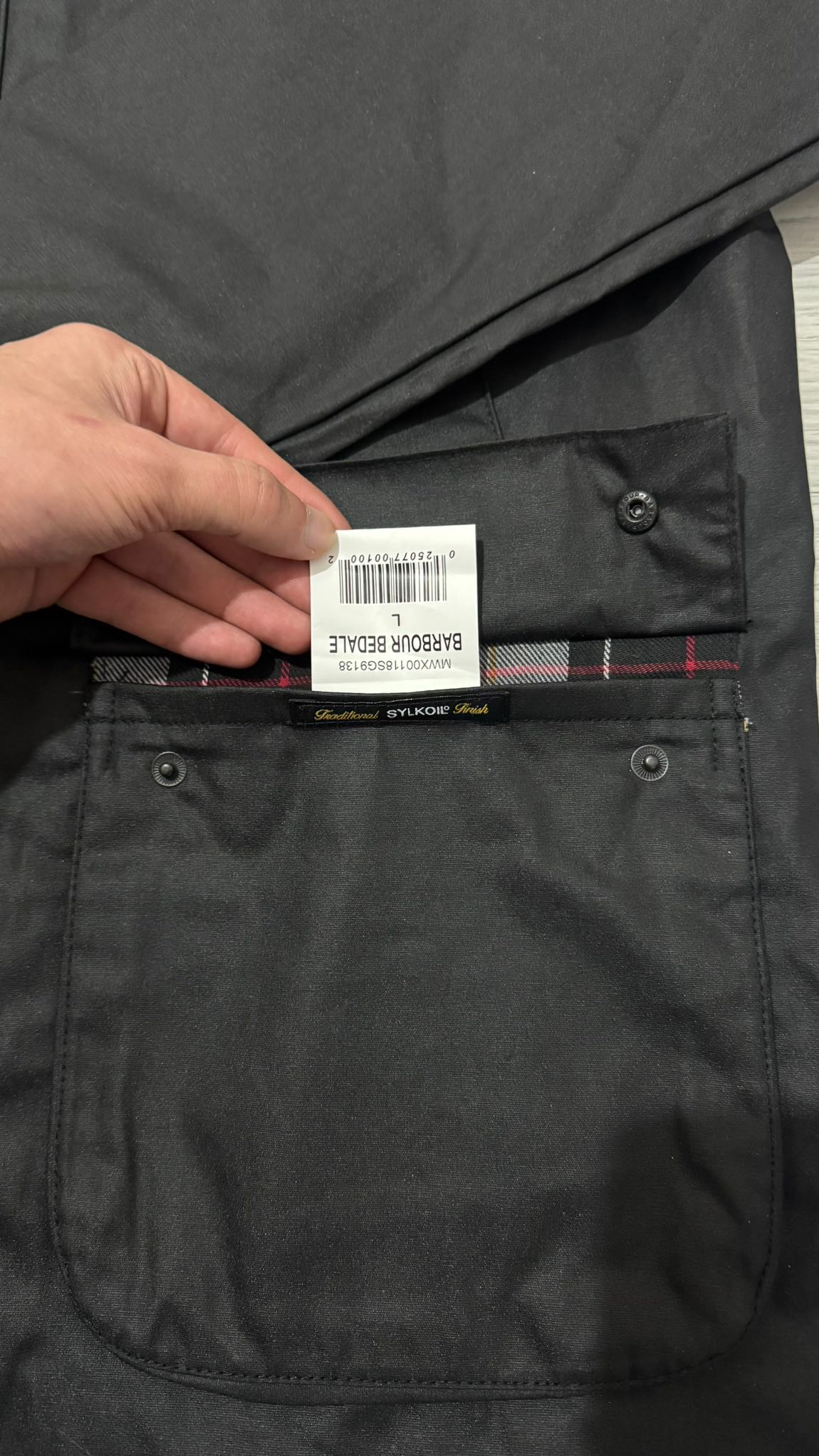 Barbour Bedale Yağlı Ceket — görsel 4/8