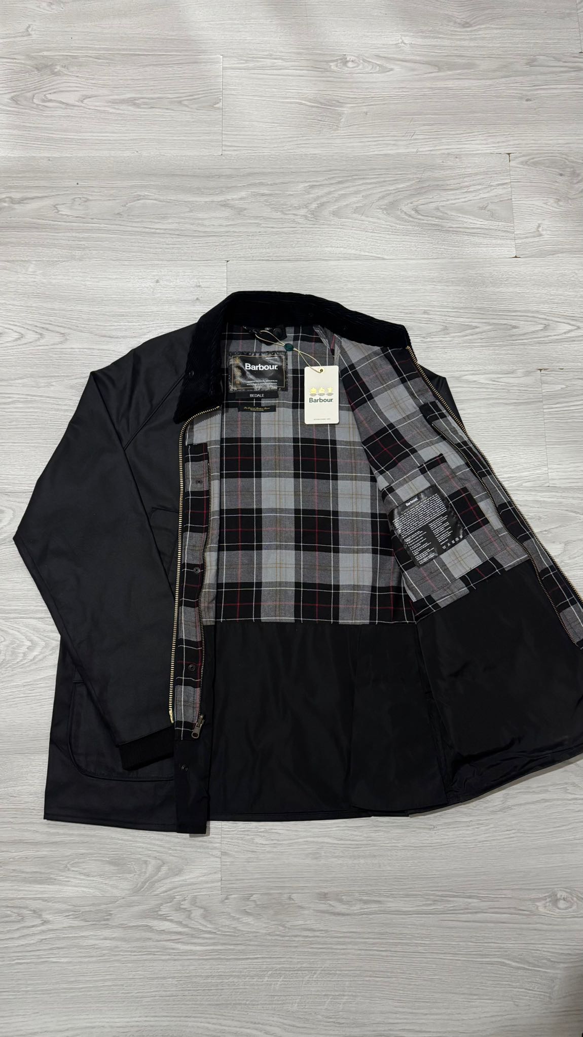 Barbour Bedale Yağlı Ceket — görsel 5/8