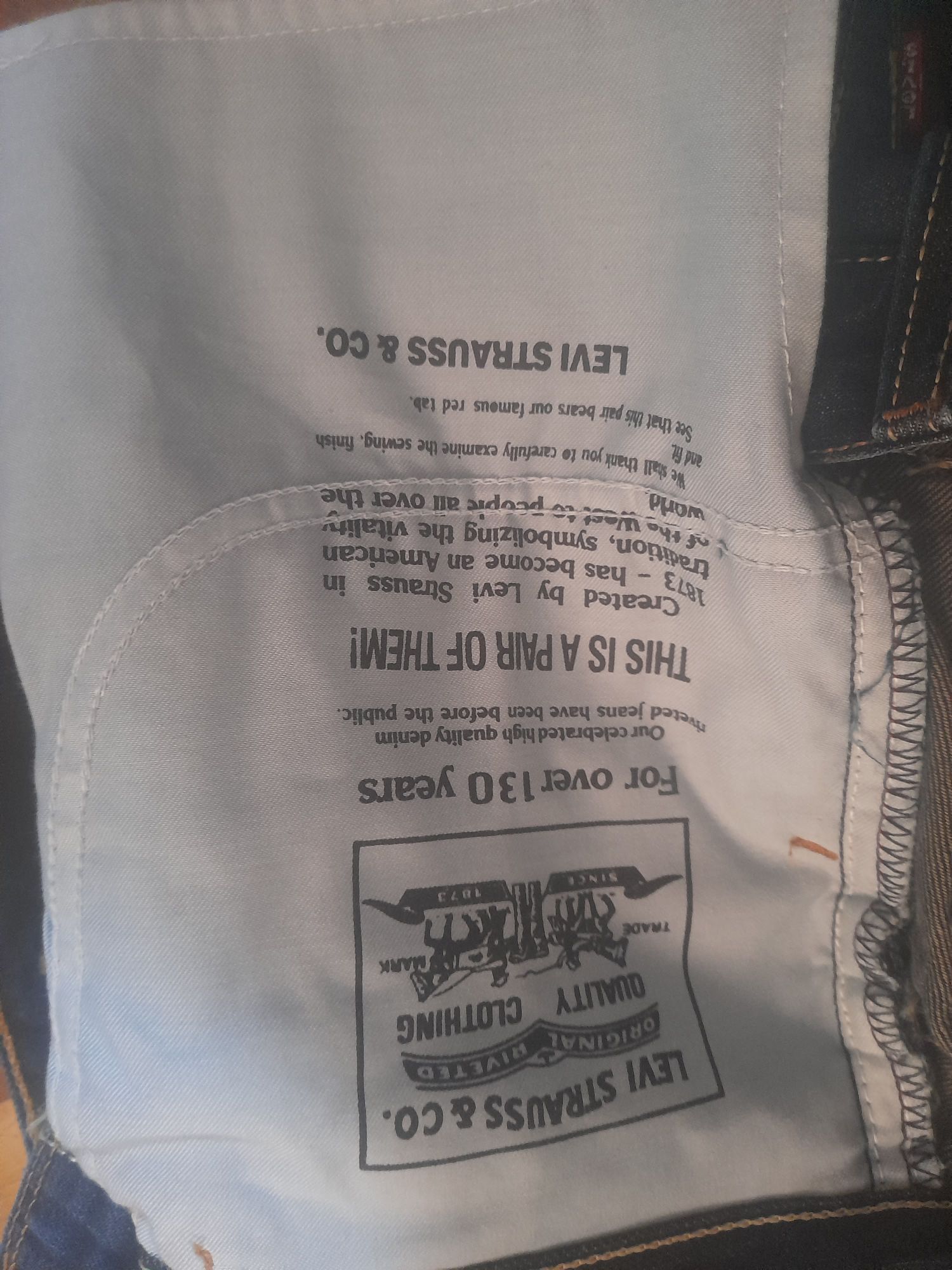 Levi's 504 VINTAGE ORJINAL — görsel 2/8