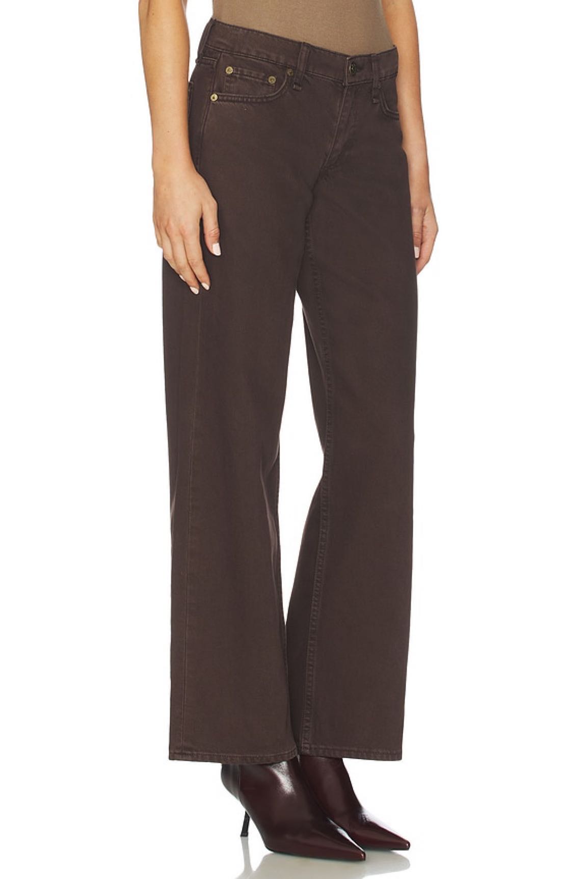 Rag & Bone Lowrise Straight Jean — görsel 2/10