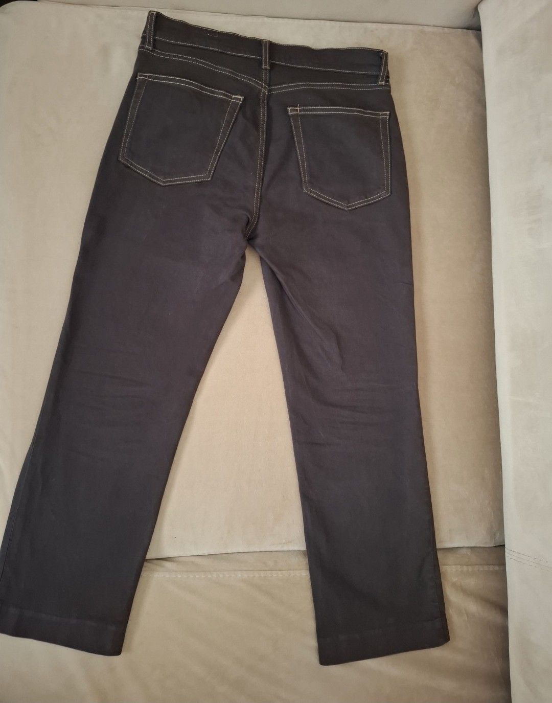 Zara Kahverengi Jean Pantolon — görsel 3/3