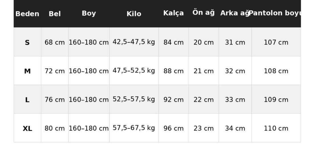 Siyah dar Kot Pantolon — görsel 5/5