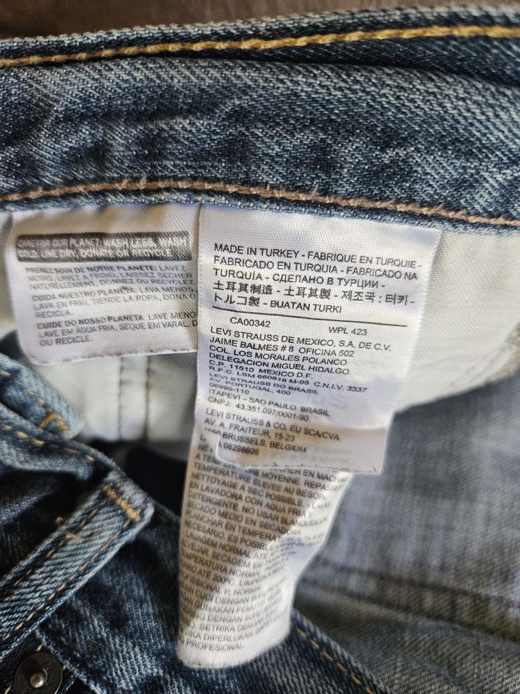 Levi's orijinal erkek Kot pantolon — görsel 6/7