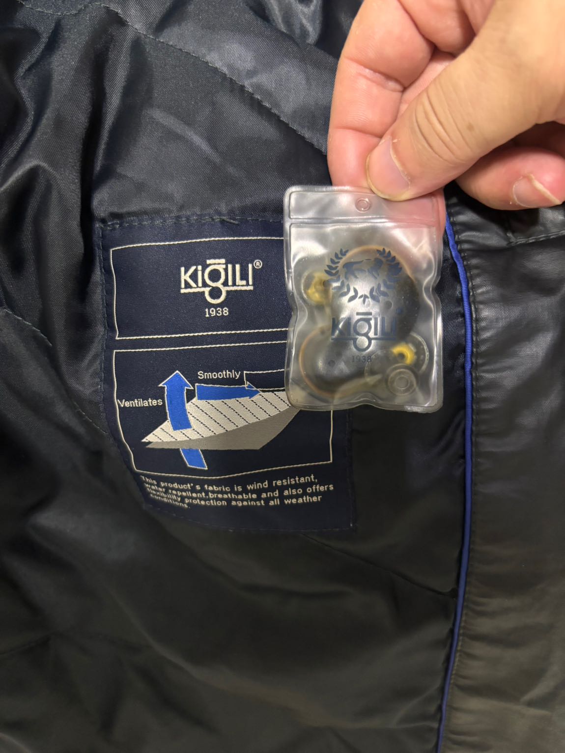 Siyah Erkek Parka — görsel 2/6