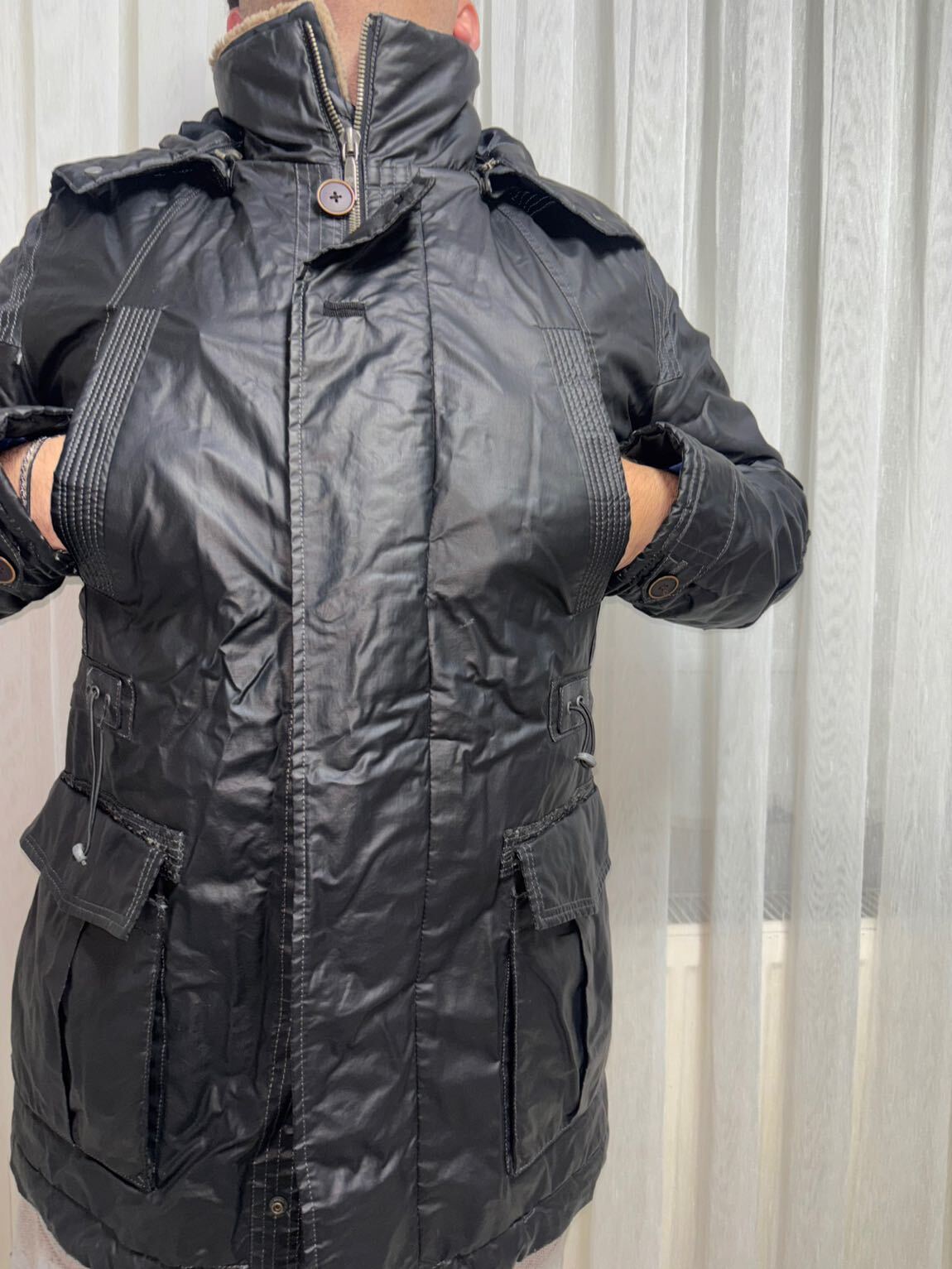 Siyah Erkek Parka — görsel 3/6
