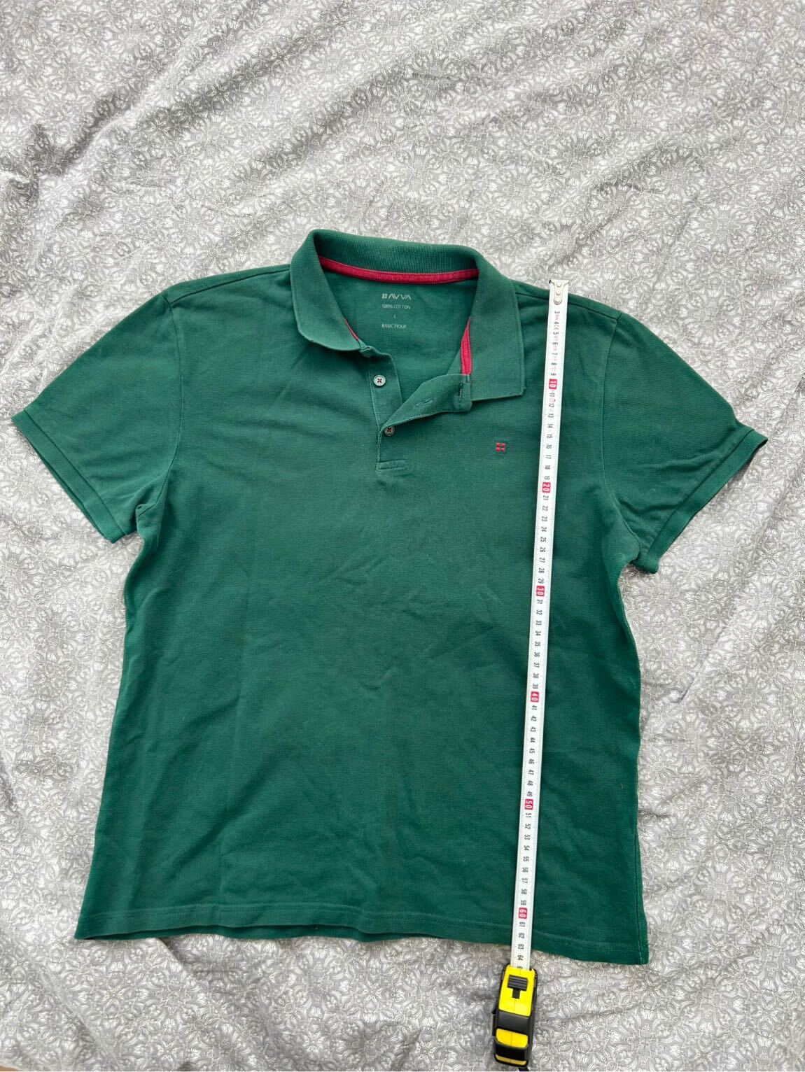 Avva Haki Polo Yaka Tişört — görsel 8/10