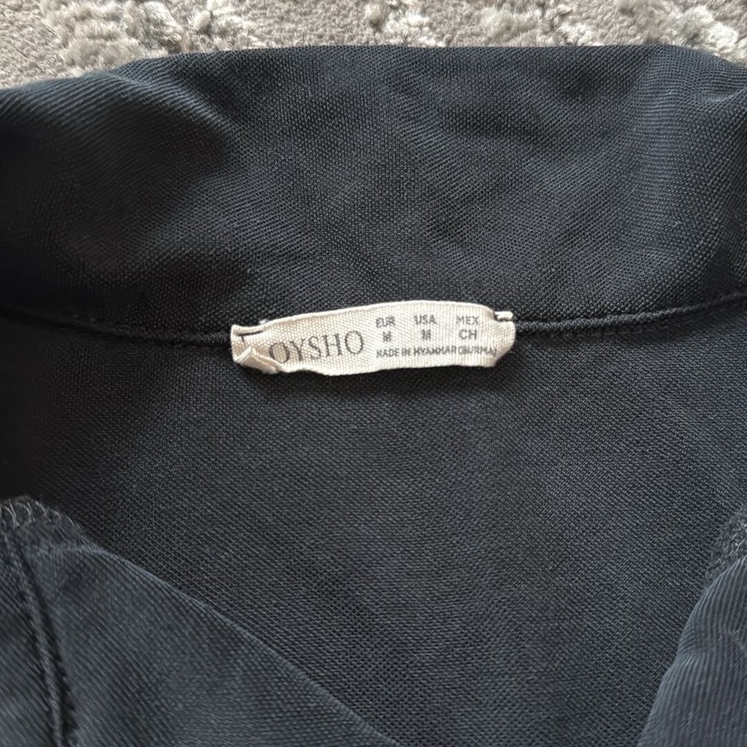 Oysho Lacivert Polo Yaka Tişört — görsel 3/3