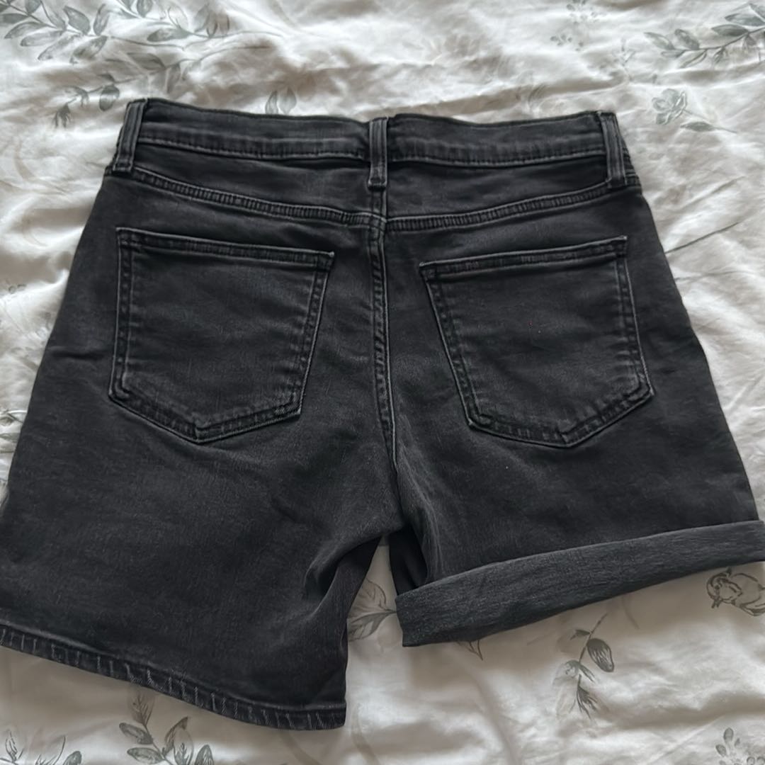 Gap Siyah Kot Şort — görsel 5/5