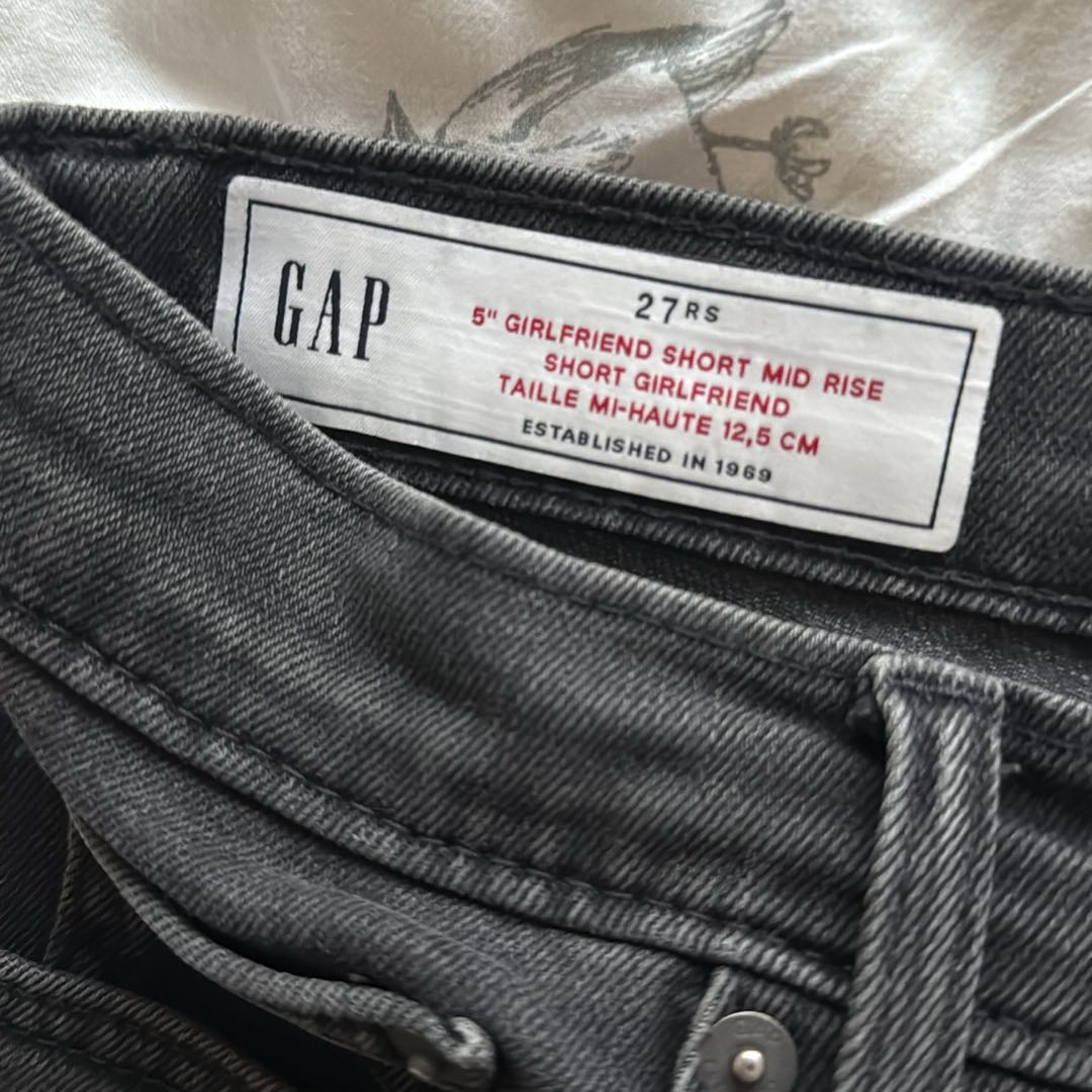 Gap Siyah Kot Şort — görsel 3/5