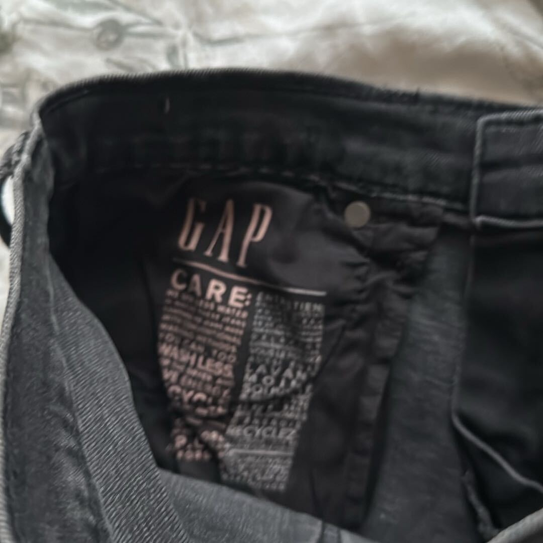 Gap Siyah Kot Şort — görsel 4/5