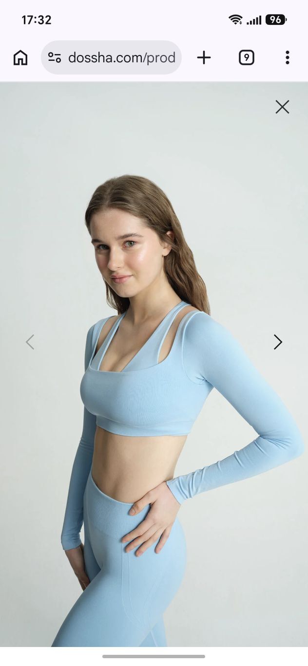 BABY BLUE CROP xs-s — görsel 2/3