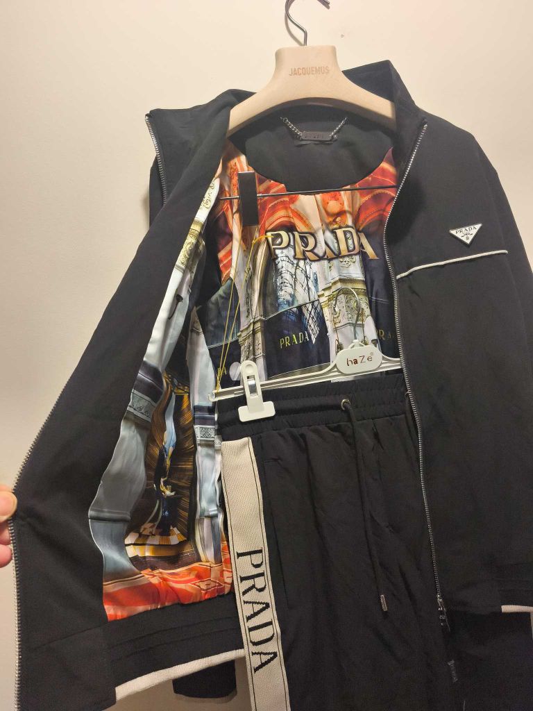 Prada alt üst takım eşofman pantolon cek — görsel 5/16