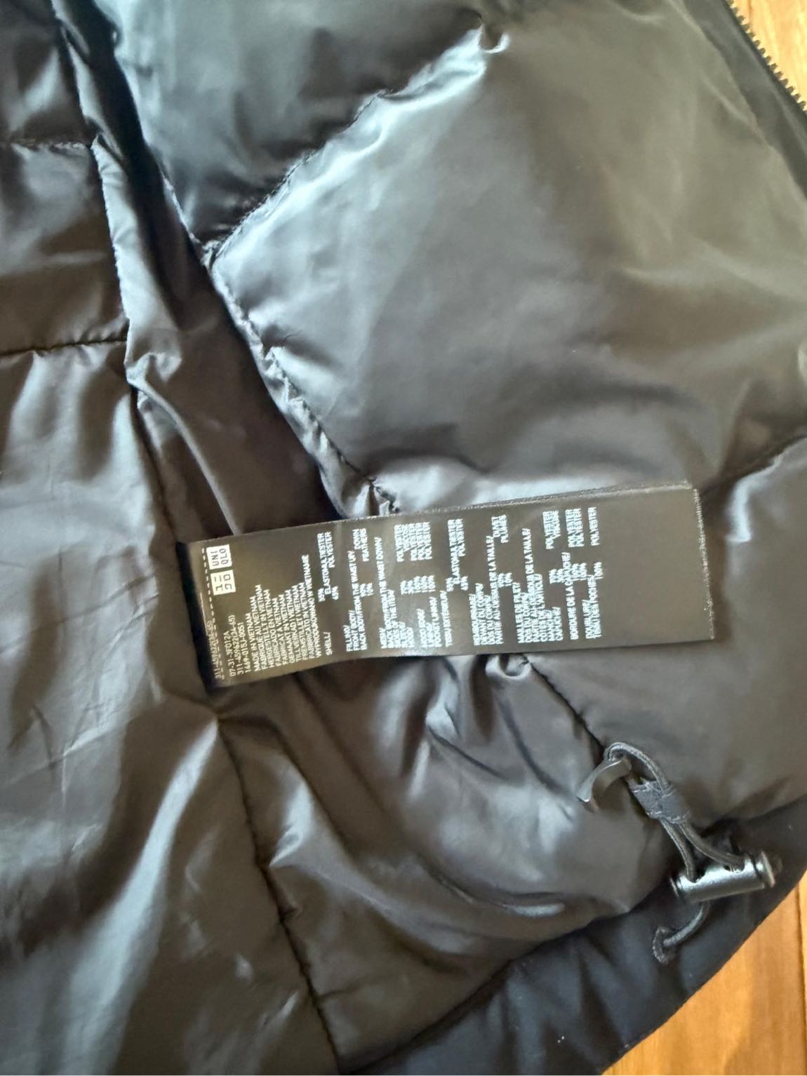 UNIQLO Siyah Kapüşonlu Outdoor Mont — görsel 3/6