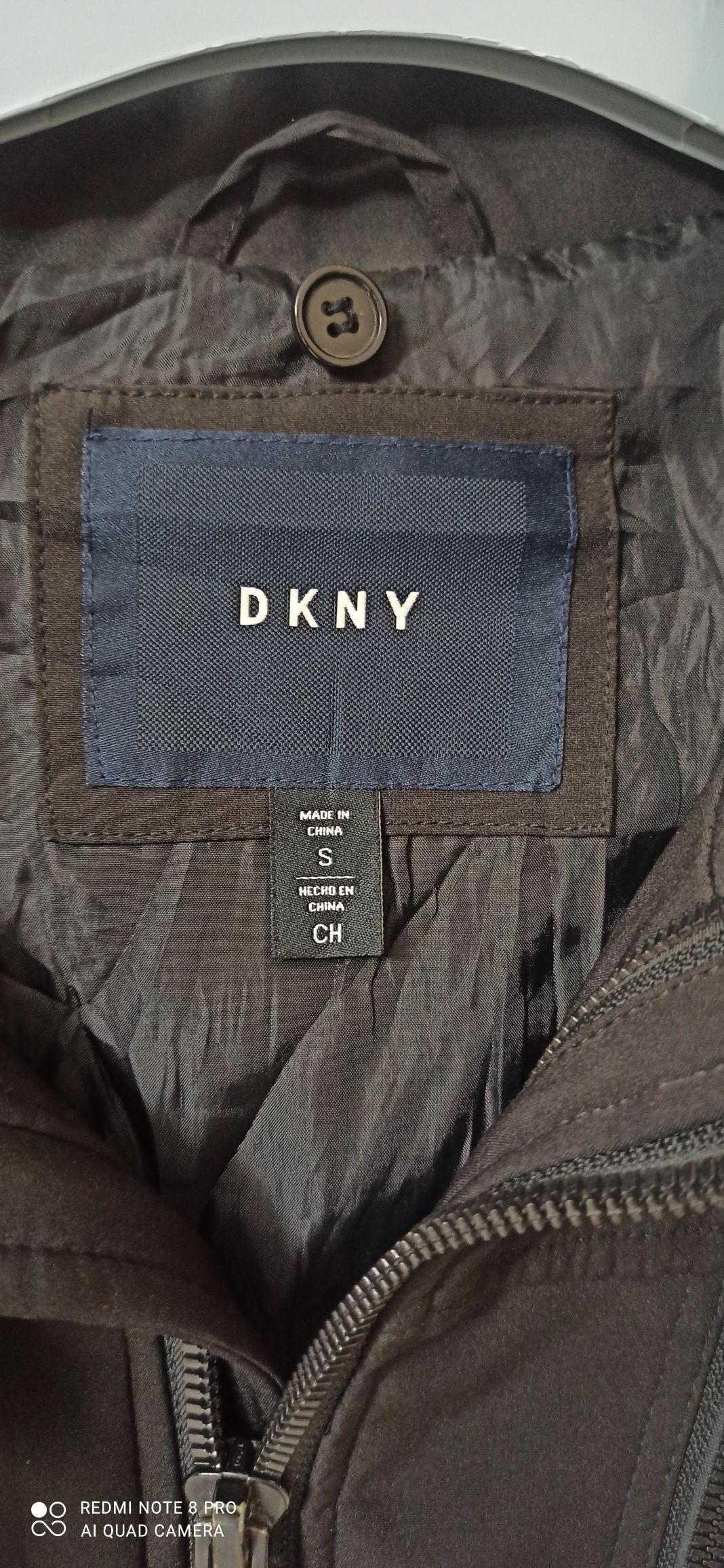 DKNY marka Siyah Spor Mont — görsel 5/11