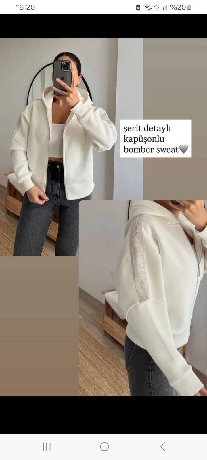 🔊KALİTELİSİ🏷ILAN AÇTIRIN CK Sweatshirt — görsel 8/9