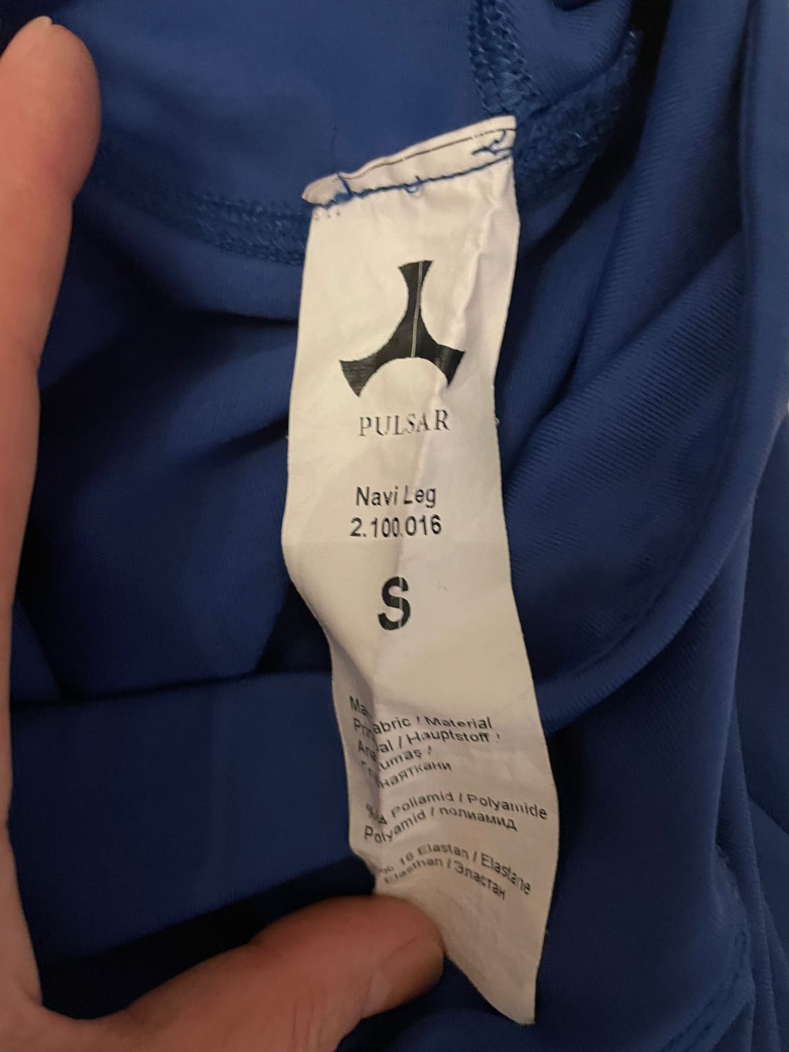 Pulsar Mavi Spor Tayt — görsel 6/6