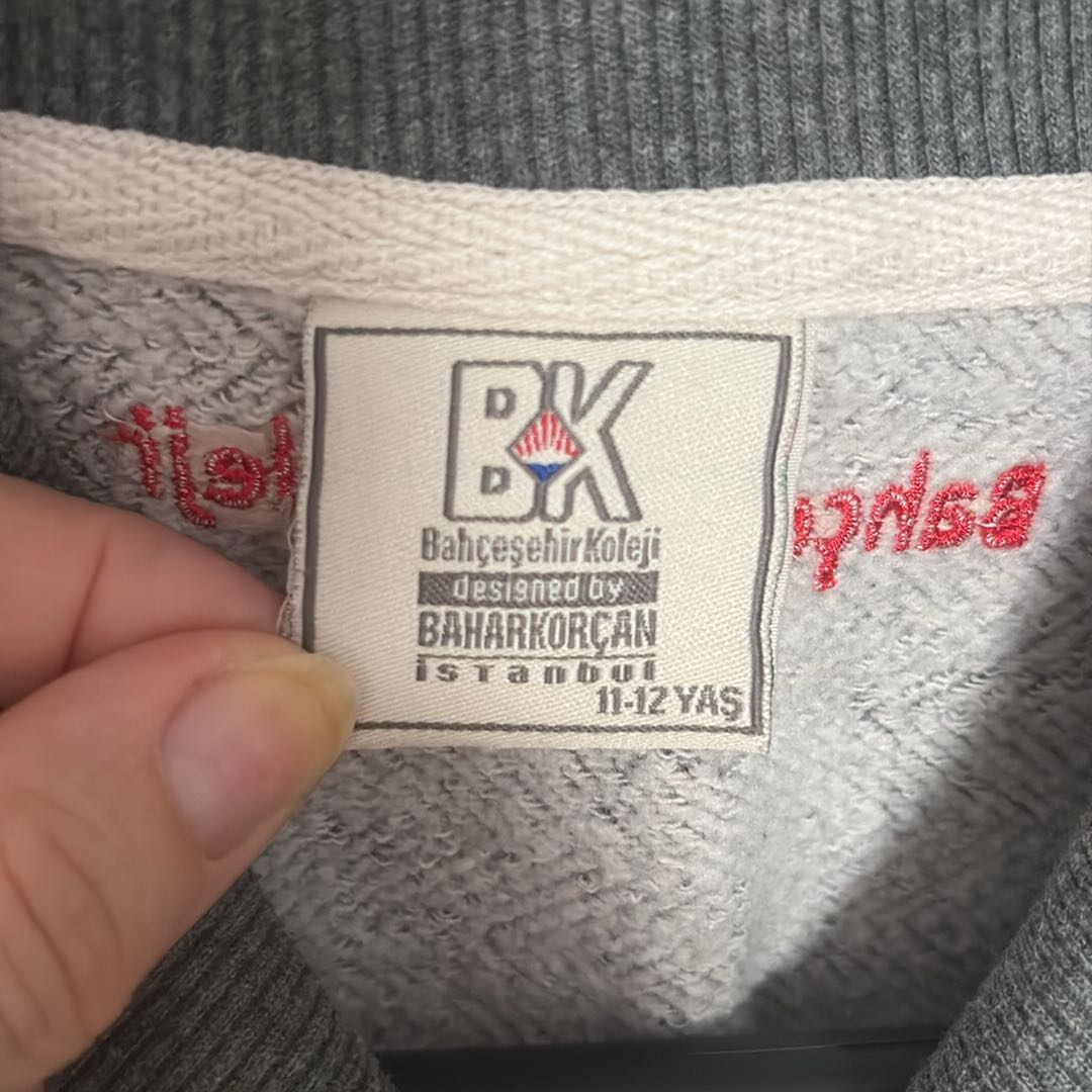Bahçeşehir Gri Sweatshirt — görsel 2/7
